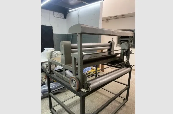 Máquina de enfestar - enfestadeira manual 1,15m largura