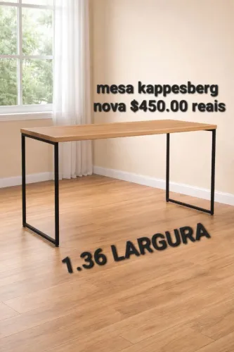 Mesa escritório nova garantia entrego hoje oferta
