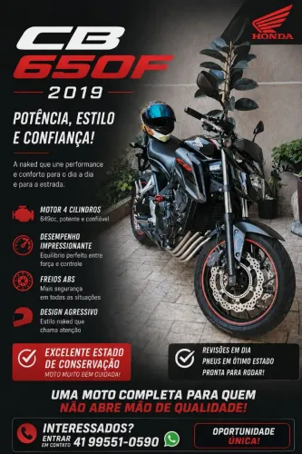Cb 650F 2019