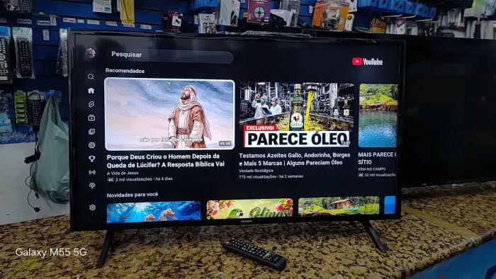 TV 43 SMARTH ANDROID CANAIS GRATIS