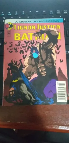 Hq Liga da Justiça e Batman #9 ? A queda do morcego?