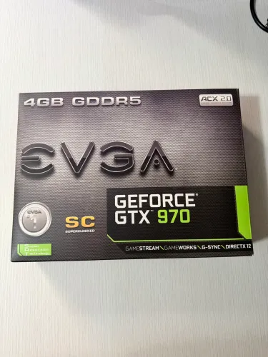 2x VGA Nvidia GeForce GTX970 EVGA 4gb ACX2.0 DDR5