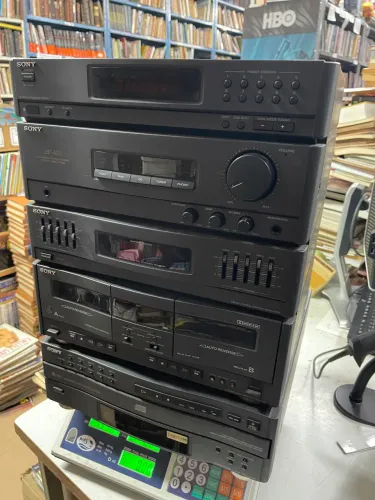 Aparelho Sony central + toca cd Sony no estado