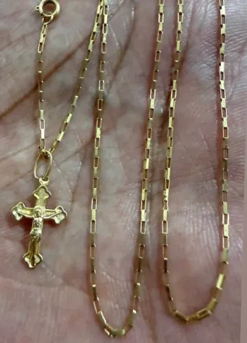 Corrente ouro 18k 2 gramas 