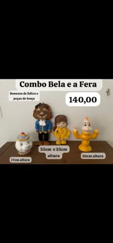 Decoração infantil Bela e a Fera