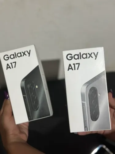 2 SAMSUNG A17 256GB - 8GB RAM PRETO / A17 128GB - 4GB RAM PRATA NOVO (LACRADO)