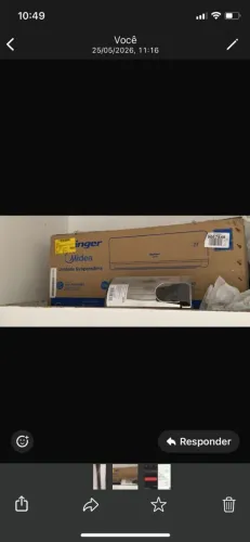 Split Mídea Springer inverter 9.000btus (novo)