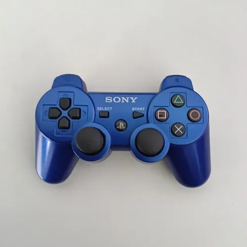 Vendo Controle Playstation 3 Azul Original Semi novo