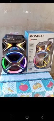 Caixa de som amplificada