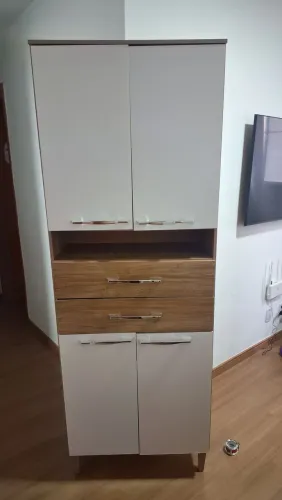 Paneleiro Duplo com 4 Portas e 2 Gavetas