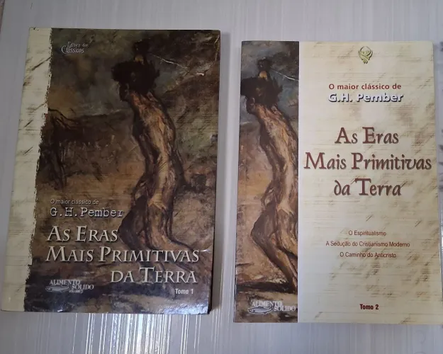 Kit de livros: As Eras mais Primitivas da Terra - Tomo 1 + Tomo 2