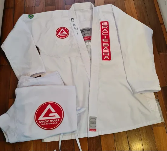 Kimono A3 Branco Gracie Barra