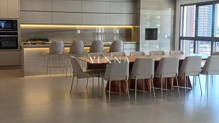 Apartamento à venda em Londrina, Gleba Fazenda Palhano, com 3 suítes, com 185 m², Átrio