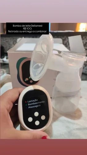 Bomba de leite extratora elétrica 