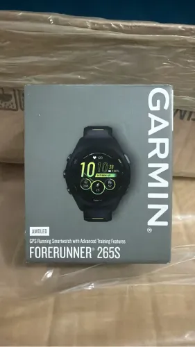 RELÓGIO GARMIN FORERUNNER ® 265S MUSIC PRETO
