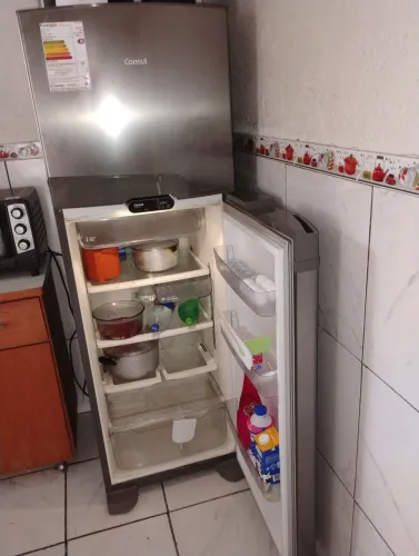 Geladeira Electrolux inox