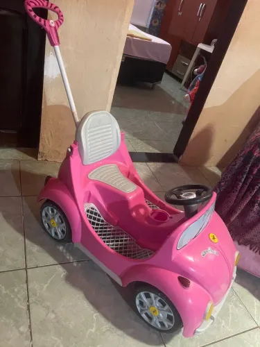ANDADOR/CARRINHO INFANTIL ROSA - MENINA