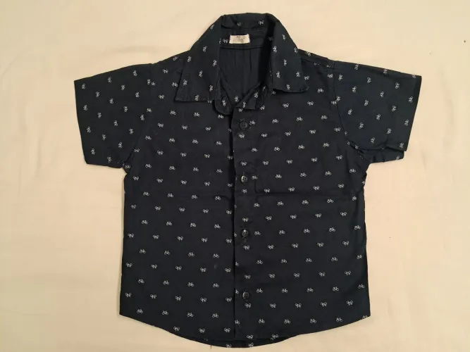 Camisa de botão infantil