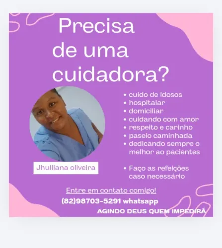 cuidadora de idoso 