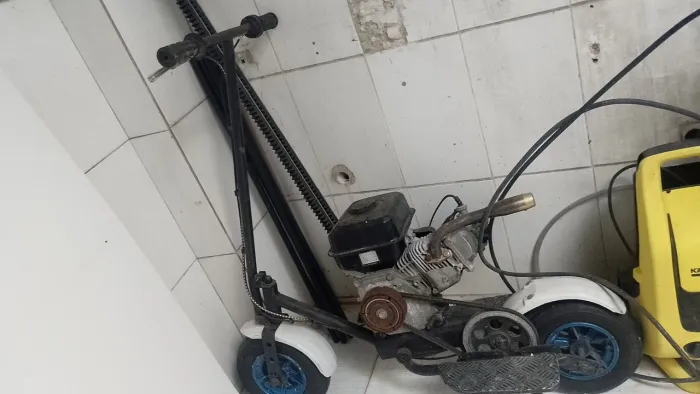 Walk machine 200cc mais motor carenagem e tanque original