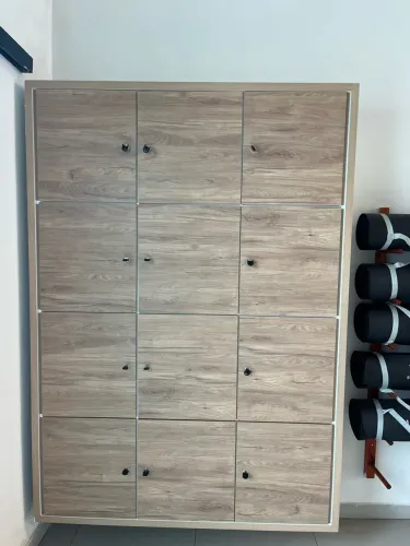 Armário escaninho MDF 12 portas 