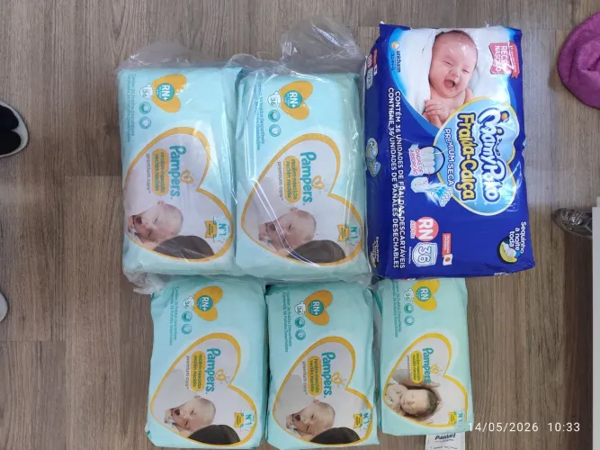 Fralda Pampers Premium Care