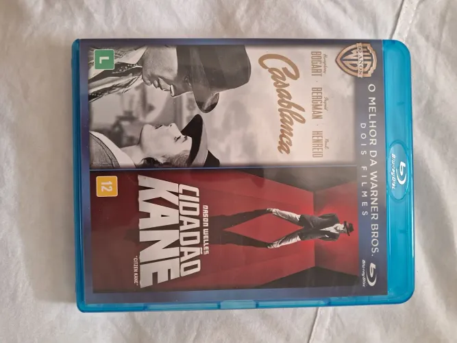 Blu-ray cidadão kane é Casablanca 