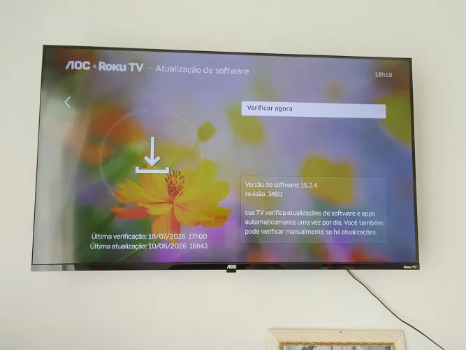 Vendo tv smart AOC 43