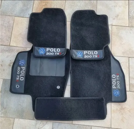 Jogo De Tapetes C/ Velcro P/ Polo Tsi