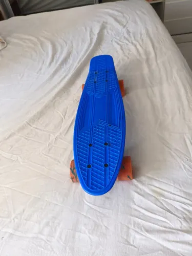 Skate para criança novo mr.traxart na azul.