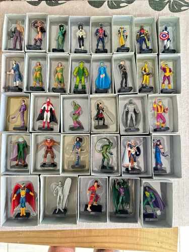 Coleção Eaglemoss Marvel figurines regulares 