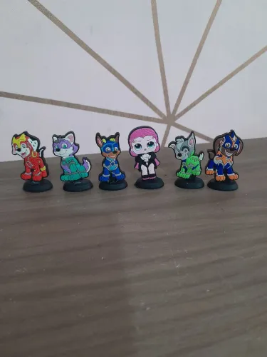 Coleção de figurinha patrulha calinina