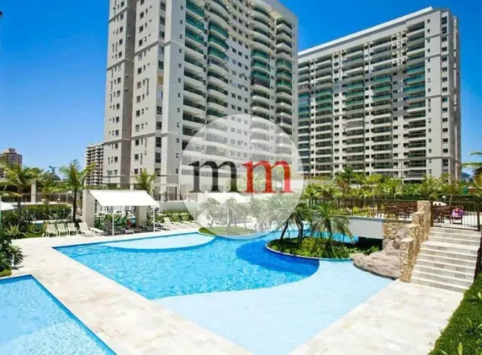 Apartamento com 110m2, mobiliado no Condomínio Residencial Reserva do Parque
