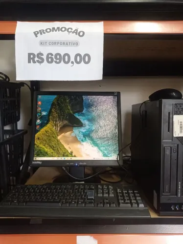 Kit Corporativo i5 Com Monitor,Teclado e Mouse(COMPRA SOMENTE NA LOJA)