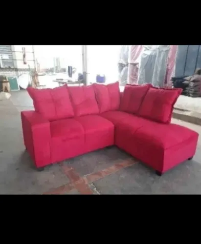 Sofá De Canto Vermelho