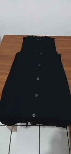 Vestido preto midi