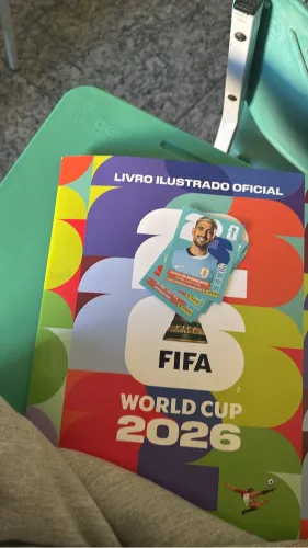 Álbum copa do mundo iniciado!
