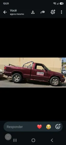 Chevrolet S10 Pick-up Std. 2.2 MPFI / EFI 1997
