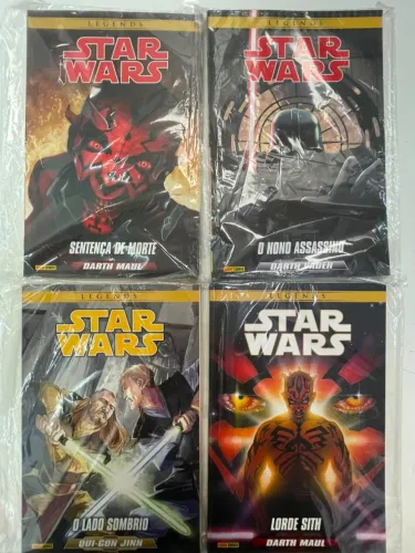 LOTE HQs STAR WARS LEGENDS - PANININ (4EDIÇÕES)