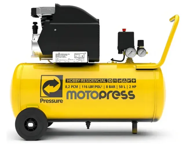Compressor de Ar Pressure Motopress 50 litros 127v