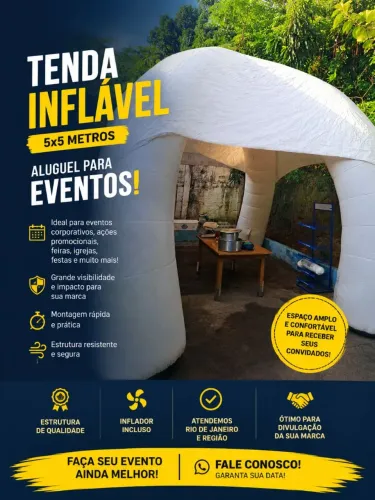 Locação de Tenda inflável