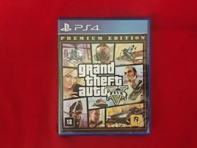 Grand Theft Auto V Premium Ps4 Físico (Usado) !!