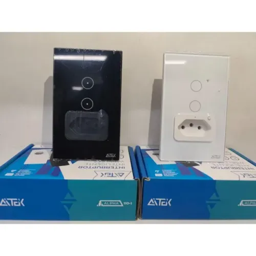Interruptor Inteligente Wireless Aitek Modelo Alpha