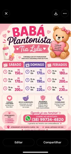 Baba finais de semana