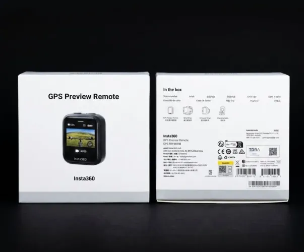 Insta360 GPS preview