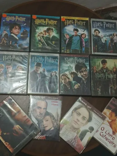 Saga Harry Potter em dvd