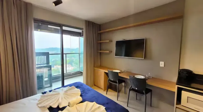 Apartamento Mobiliado de 24m² à Venda em Santo Amaro Lazer Completo e Excelente Localizaç