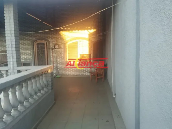 SOBRADO 70m²,COM 1 QUARTO PARA LOCAÇÃO NA VILA ROSALIA - GUARULHOS - SP R$ 2.500,00