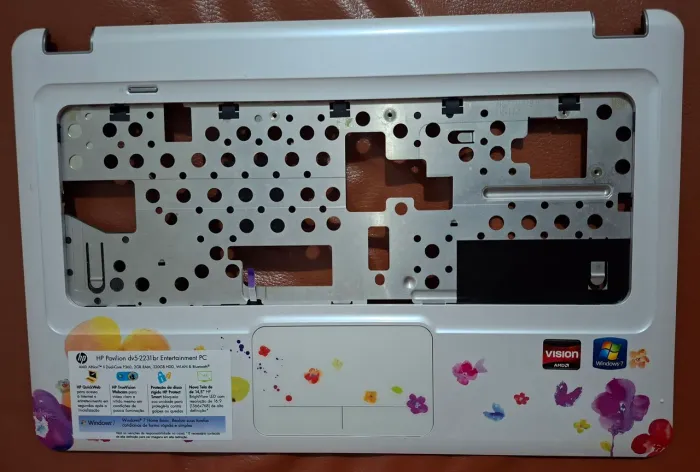 Palmrest carcaça e mouse HP DV5-2231<br>AMD Alkion &