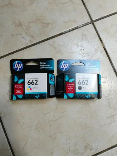 Vendo dois cartuchos de tinta da HP 662